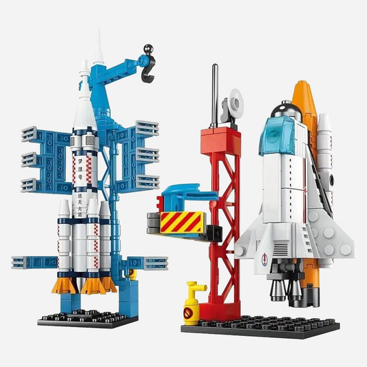 DIY 8 in 1 Spacecraft Building Blocks for Kids